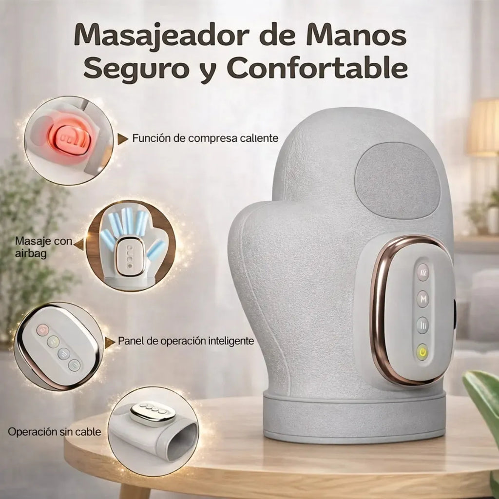 MASAJEADOR DE MANOS INTELIGENTE