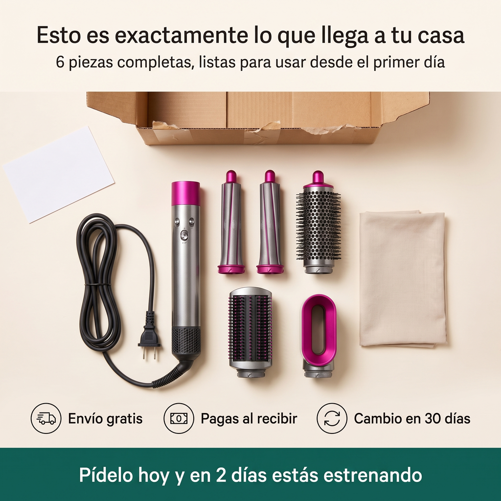 Cepillo Secador 5 en 1