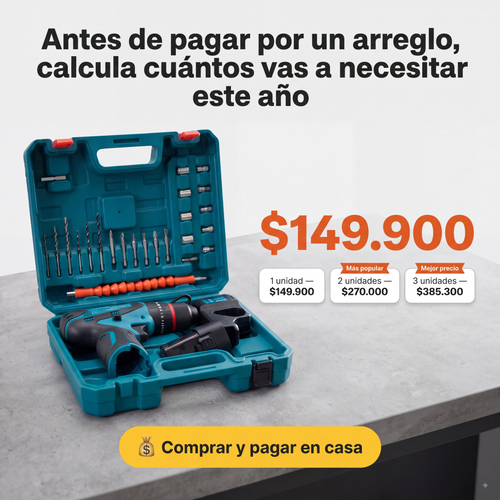 Taladro portátil 24V